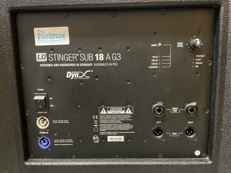 LDSystemsStingerSub18AG3_Rückseite